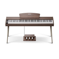 Donner DHP-100Pro-Walnut kalapácsmechanikás digitális zongora Donner DHP-100Pro-Walnut kalapácsmechanikás digitális zongora