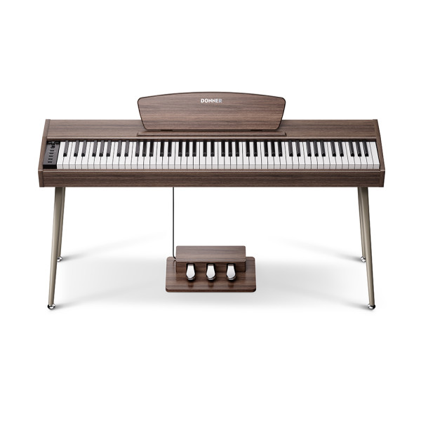 Donner DHP-100Pro-Walnut kalapácsmechanikás digitális zongora
