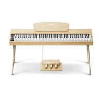 Donner DHP-100Pro-Beige kalapácsmechanikás digitális zongora Donner DHP-100Pro-Beige kalapácsmechanikás digitális zongora