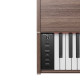 Donner DHP-200Pro-Walnut nehéz kalapácsmechanikás digitális zongora