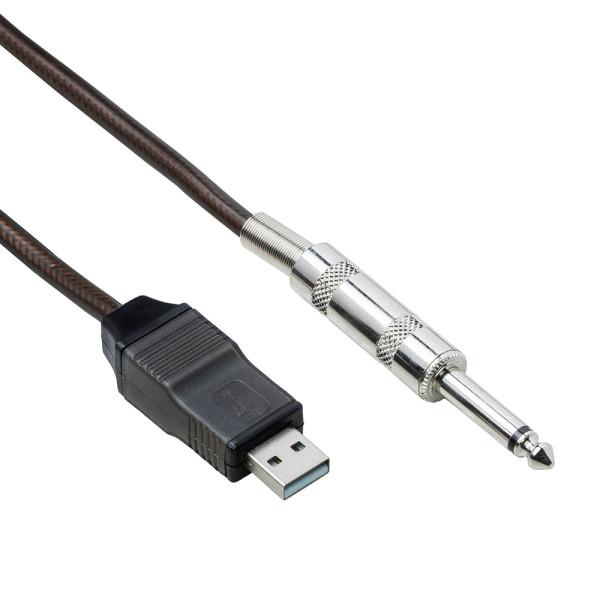 Bespeco BMUSB300 USB gitárkábel USB-Jack