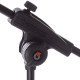 Bespeco MS30NE mikrofonállvány standard, fekete