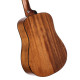 Cort EarthMini-OP with bag mini akusztikus gitár, tokkal, matt natúr