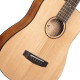 Cort EarthMini-OP with bag mini akusztikus gitár, tokkal, matt natúr