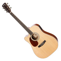 Cort MR710FLH-NS akusztikus gitár Fishman elektronikával, balkezes, matt natúr