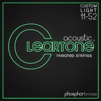 Cleartone 7411 ak.húr foszfor bronz Custom Light - 11-52