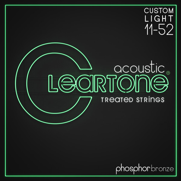 Cleartone 7411 ak.húr foszfor bronz Custom Light - 11-52