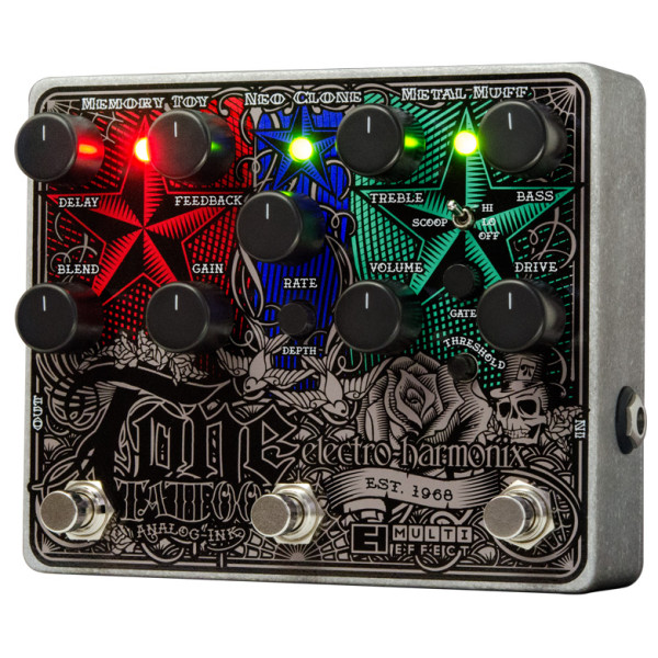 Electro-Harmonix Tattoo effektpedál - Tone Tattoo