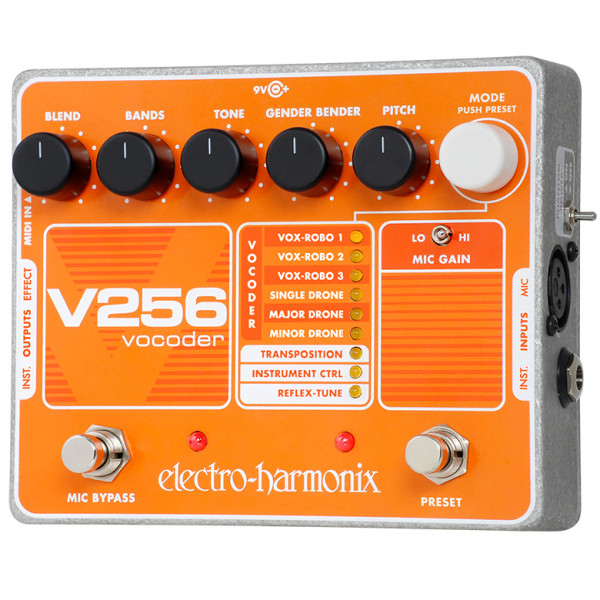 Electro-Harmonix V256 effektpedál, Vocoder V256