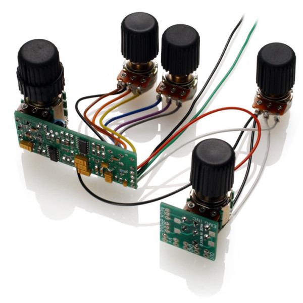 EMG BQS HZ System B&Tsep., Volume-bass EQ