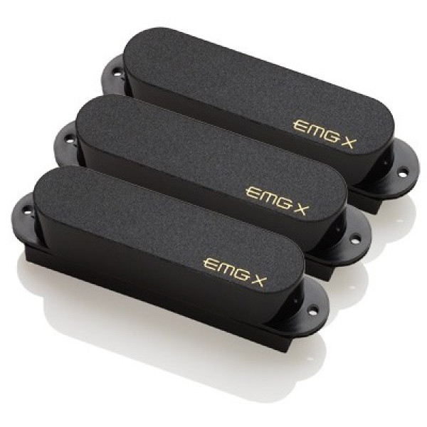 EMG SLVX-SET B Coil gitár pickup szett, fekete